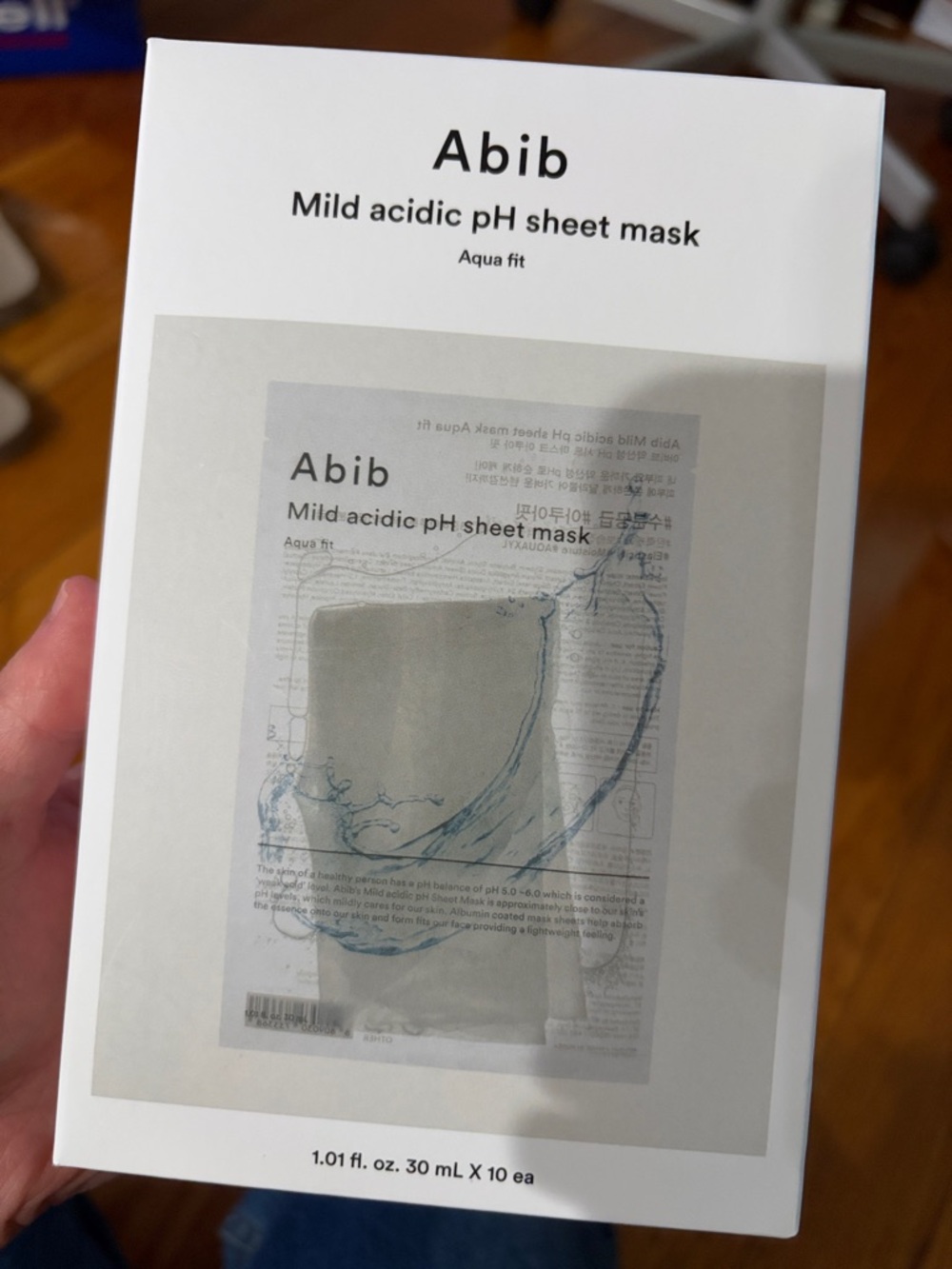 Abib Mild Acidic pH Sheet Mask 10 count